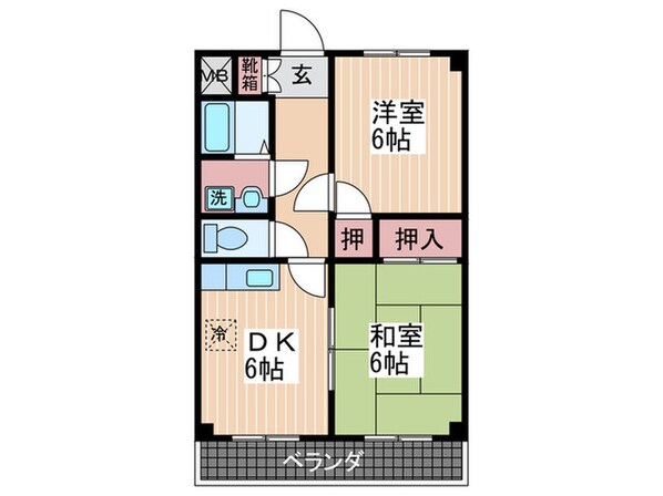 第２森下ビルの物件間取画像